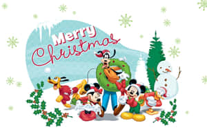 Sărbătorește Crăciunul cu Magia Disney — Disney craciun Fundal