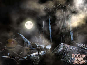 Sărbătorește Halloween-ul cu Jack Skellington din "The Nightmare Before Christmas" — Coșmar înainte de Crăciun Fundal