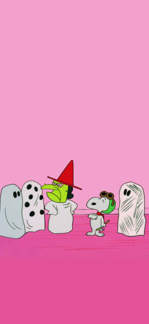 Peanuts Halloween — Motorola Edge 70 Plus Fundal