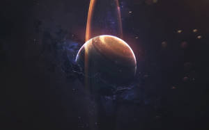 Saturn în picioare 4K