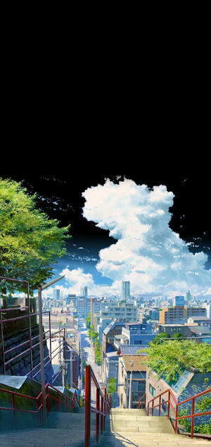 Scară Suga Kimi No Na Wa Telefon — iPhone 13 Fundal
