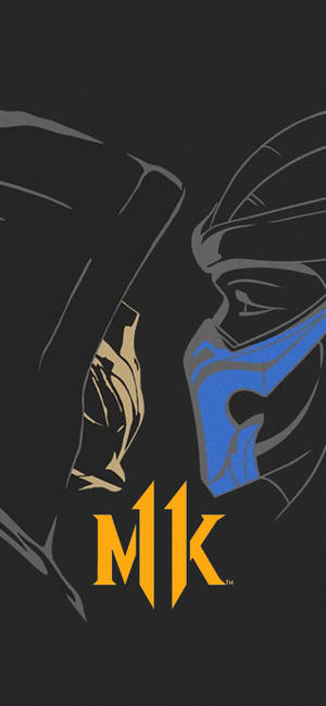 Scorpion Versus SubZero MK11 wallpaper — iPhone 15 Fundal