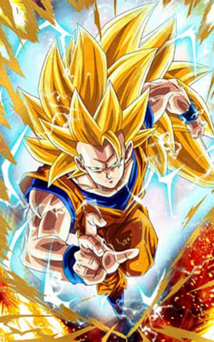 Scufundă-te în puterea Super Saiyan — Infinix Xpad 20 Fundal