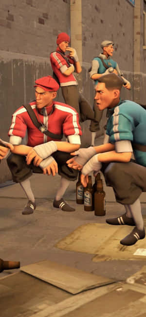 Iphone Xs Team Fortress 2 Fundal — Oppo K13 Fundal