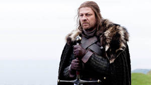 Sean Bean în rolul Lordului Eddard Stark — Game of thrones GIF Fundal