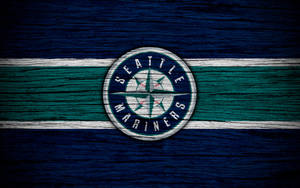 Tapet Seattle Mariners cu model din lemn