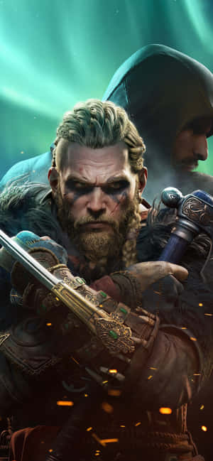 Iphone Xs Max Assassin's Creed Valhalla Fundal — Oppo K13 Fundal