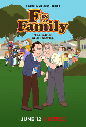 Serialul TV american F Is For Family — Huawei MatePad Fundal