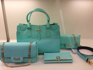 Fond de ecran Set Genți Turquoise Salvatore Ferragamo — 4:3 Fundal