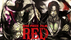 Shanks și Mihawk în One Piece Film Red — Anime Fundal