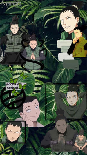 Shikamaru Estetic — Naruto iPhone GIF Fundal