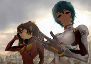 Imagini Neon Genesis Evangelion — Personaje Anime Fundal