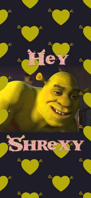 Wallpaper Shrek hei Shrexy — iPhone 13 Mini Fundal