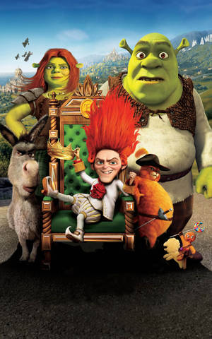 Tapet Shrek forever after — Lenovo ThinkTab X11 Gen 1 Fundal