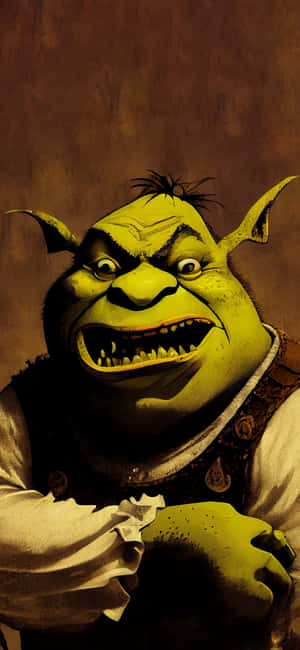 Fundal Shrek — HMD Aura 2 Fundal