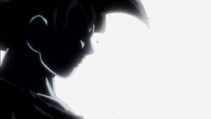 Silhouetă Goku Ultra Instinct — Ultra Instinct Goku Fundal