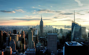 Silueta New York MacBook Pro wallpaper. — MacBook Pro Fundal
