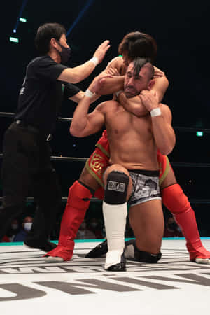 Simon Gotch Versus Masakatsu Funaki Campionatul Național V3 — Huawei MatePad 11.5 (2025) Fundal