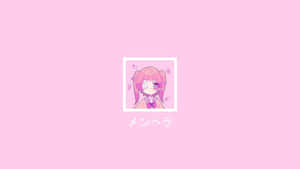 Imagini aesthetic anime roz — Roz anime estetic Fundal