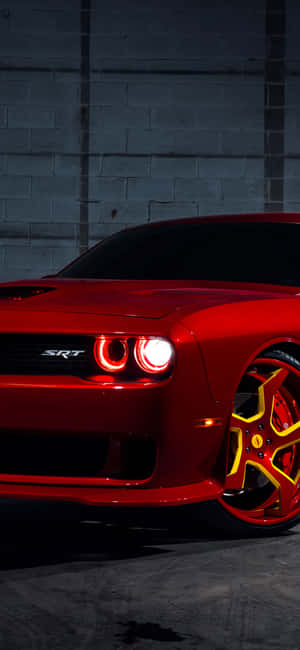 Dodge Hellcat — Samsung Galaxy S20 Fundal