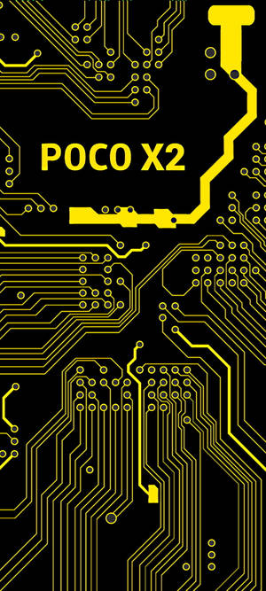 Smartphone Poco X2 cu model de controler — iPhone 13 Mini Fundal