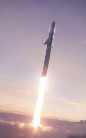 Fond de ecran SpaceX BFR — Galaxy Tab Fundal