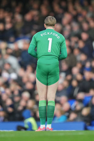 Spatele lui Jordan Pickford în verde — Huawei MatePad 12 X (2025) Fundal