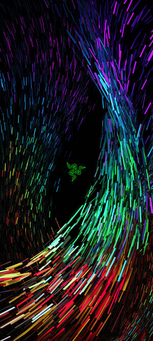 Wallpaper abstract RGB Razer Logo — iPhone 18 Pro Max Fundal
