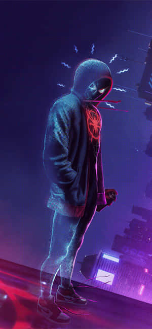 Miles Morales Iphone — Redmi Note 15 Special Fundal