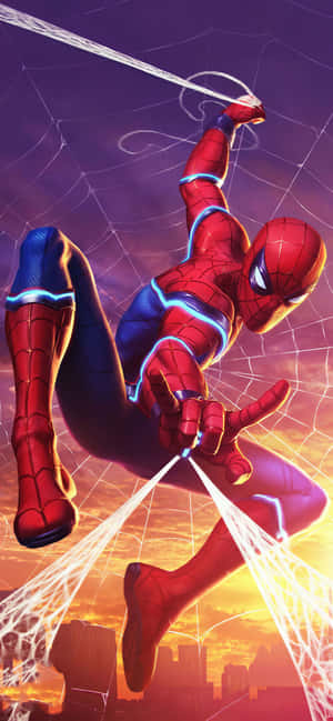 Fundal Spiderman — Realme Note Fundal