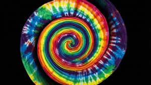 Spirală hipnotică în stil tie-dye. imagine de fundal