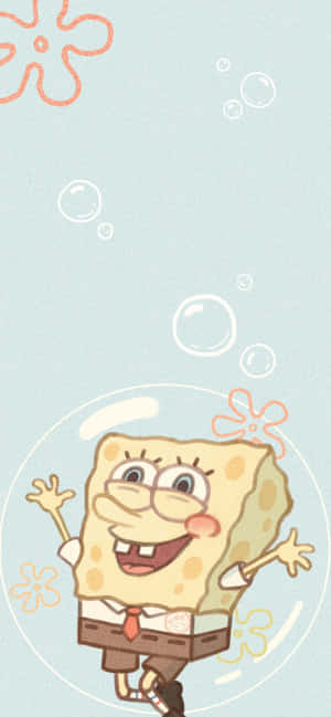 Fundal estetic Spongebob — POCO C85 Fundal