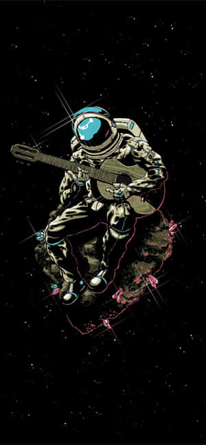 Astronaut Iphone — iPhone 16 Pro Fundal