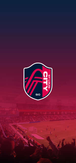 St. Louis City SC Fotbal Imagine Roz — Google Pixel 6 Pro Fundal