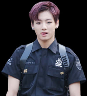 Star K Pop în Uniformă de Poliție