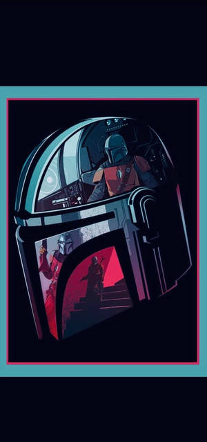 828x1765 The Mandalorian — iPhone 13 Mini Fundal