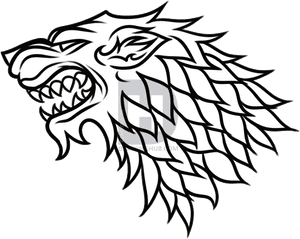 Stark House Sigil Game of Thrones — Game of thrones sezonul 8 Fundal