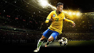 Neymar Top Dribbler wallpaper.