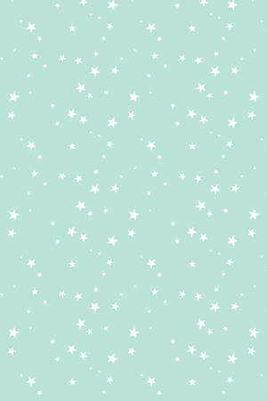 Stele albe mici pe verde pastel — Verde neon Fundal