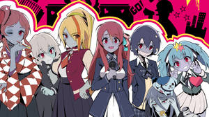 Fond de ecran cu stelele Zombie Land Saga — iMac Fundal