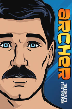 Sterling Archer gata de acțiune - Poster DVD Sezonul 4 Archer — Huawei MatePad 11.5 S (2025) Fundal