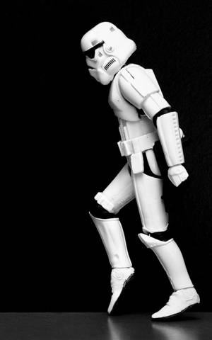 Stormtrooper Alb-Negru Star Wars Tabletă — Infinix Xpad GT Fundal