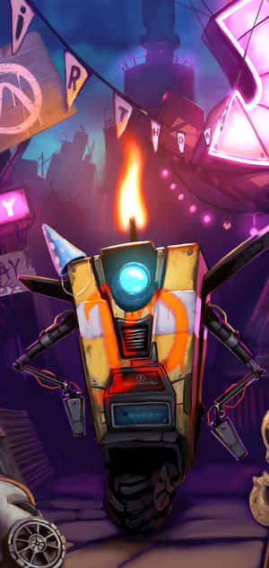 Fond Pixel 3XL Borderlands 3 — Galaxy M Fundal
