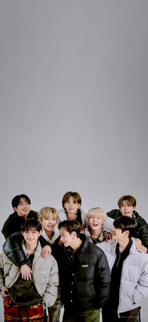 Stray Kids Ot8 — iPhone Air Fundal