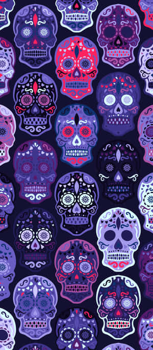 Sugar Skull Phone — Redmi A7 Fundal