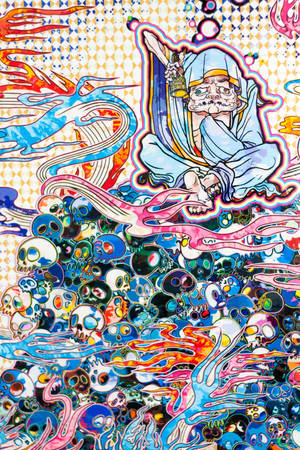Takashi Murakami Pace 4K — Xiaomi Pad 8 Pro Fundal