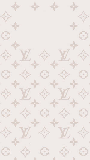Telefon Louis Vuitton Estetic Bej — Bej estetic GIF Fundal