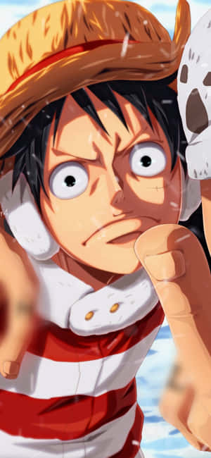 Luffy Phone [wallpaper] — Oppo K15 Fundal