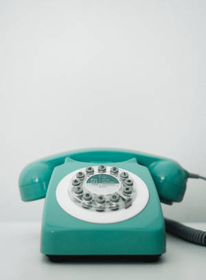 Tapet Telefon Retro Menta Estetic