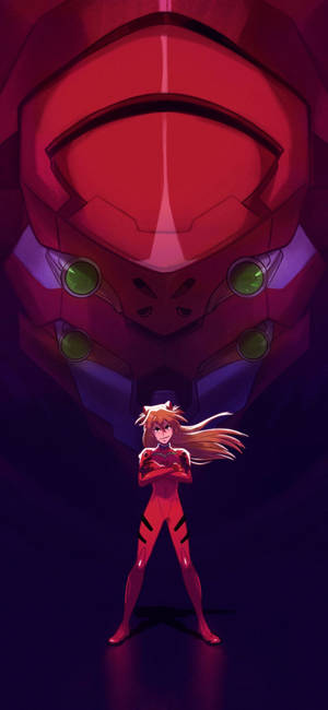 Telefon Evangelion — Galaxy A27 Fundal